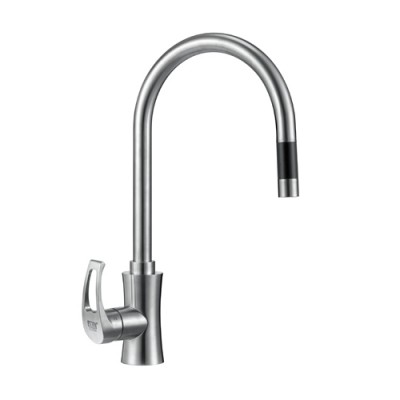 Contemporary durable drinking kitchen water faucet 304 stainless steel faucet